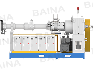 Ф90mm 20D冷进料真空橡胶挤出机