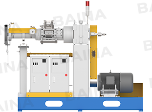 Ф50mm 12D冷进给橡胶挤出机