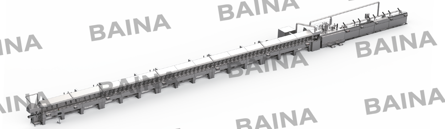 雨刮片用橡胶盐浴固化线（LCM）– 高速橡胶挤压和连续固化